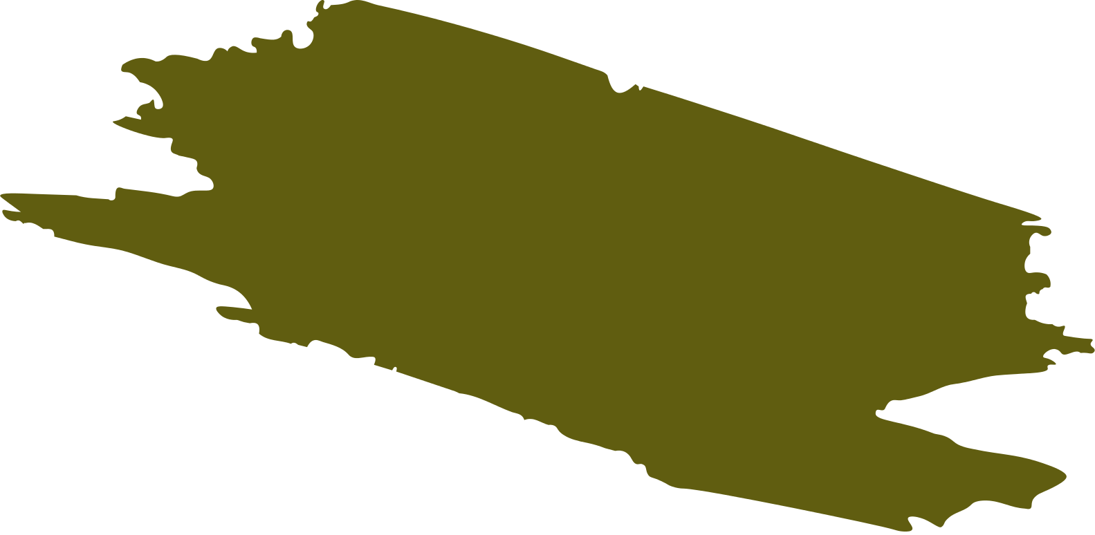 UMTON watercolor - Bohemian Green Earth - imit.