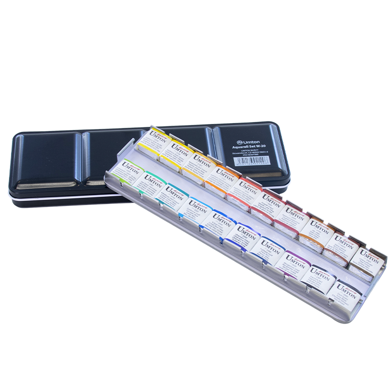 UMTON Watercolours Metal 20x2,6 ml