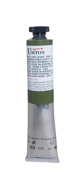 UMTON oil paint - Bohemian Green Earth - orig.