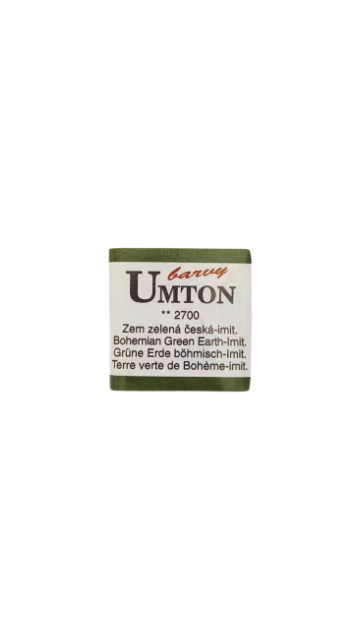 UMTON watercolor - Bohemian Green Earth - imit.