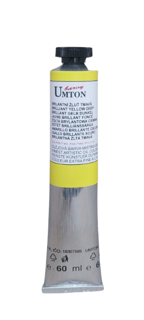UMTON oil paint - Brilliant Yellow Deep