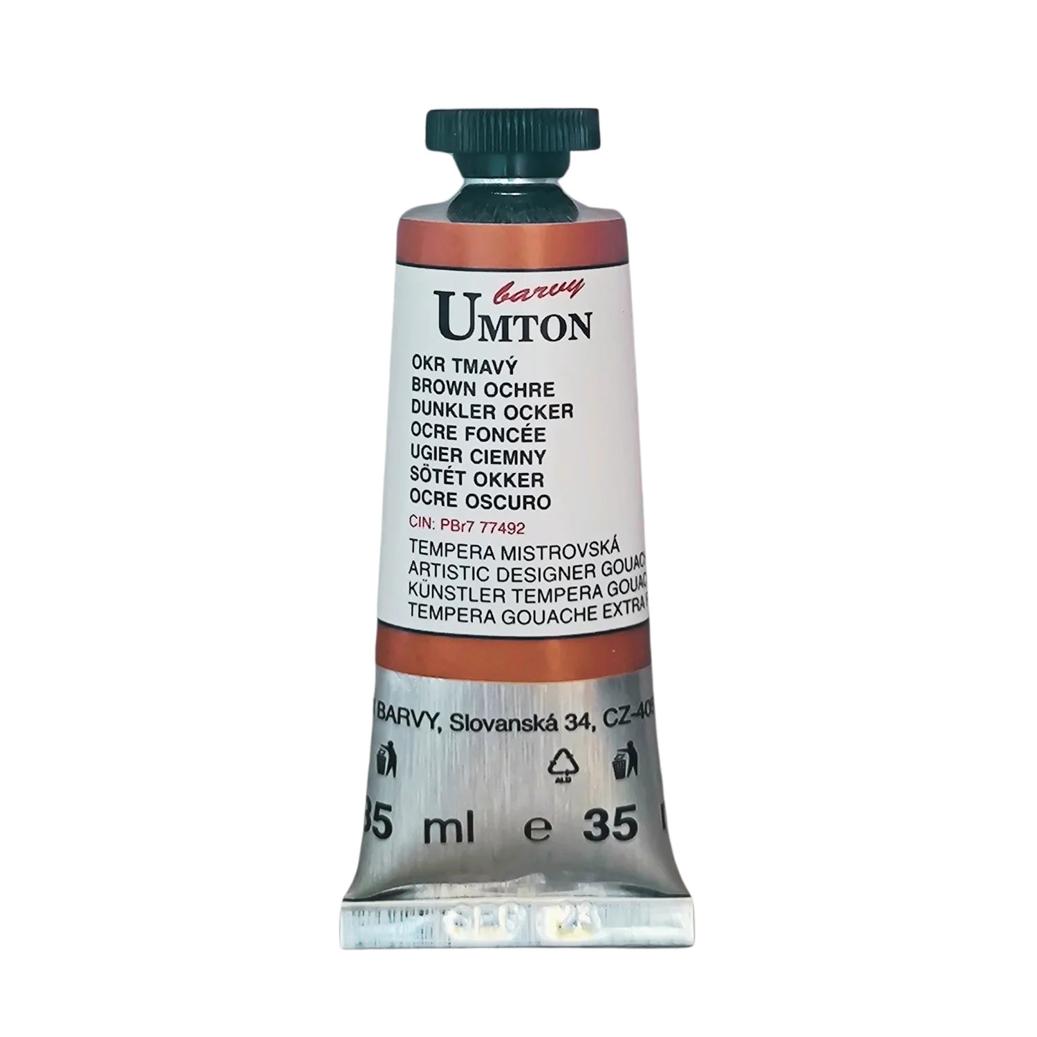 UMTON Gouache-Farben Dunkler Ocker