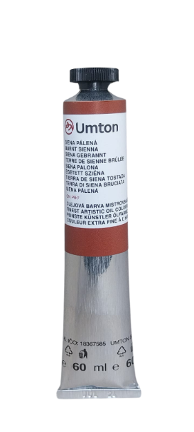 UMTON oil paint - Burnt Sienna