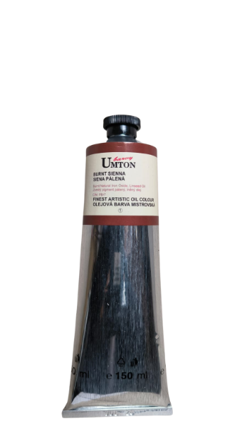 UMTON oil paint - Burnt Sienna