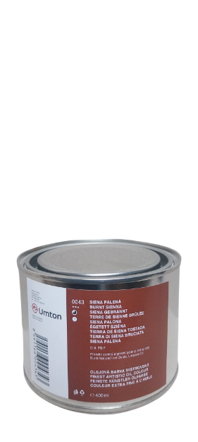 UMTON oil paint - Burnt Sienna