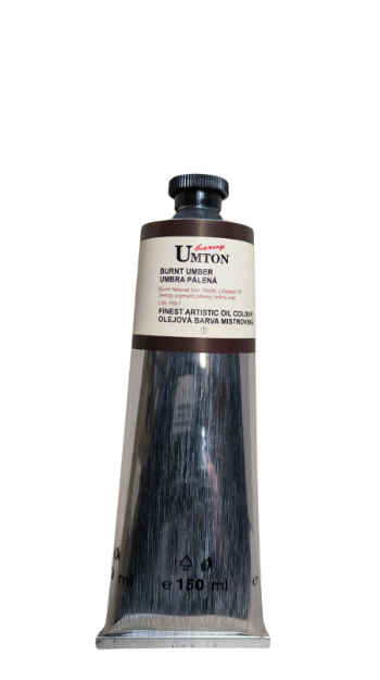 UMTON oil paint - Burnt Umber