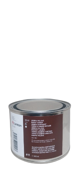 UMTON oil paint - Burnt Umber