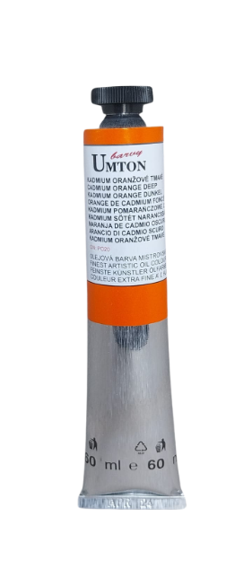 UMTON oil paint - Cadmium Orange Deep