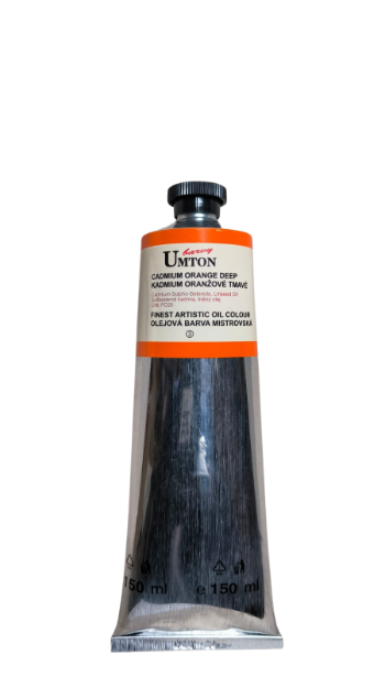 UMTON oil paint - Cadmium Orange Deep