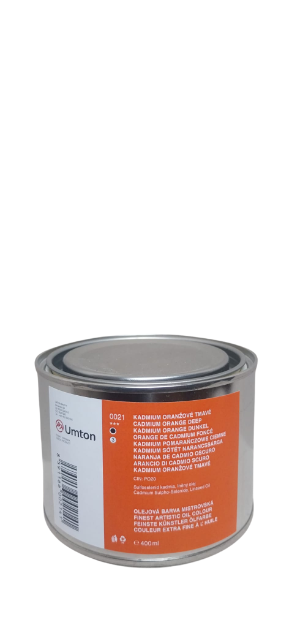 UMTON oil paint - Cadmium Orange Deep