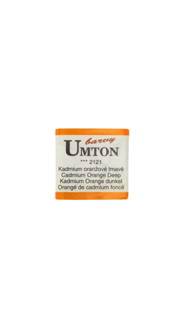 UMTON watercolor - Cadmium Orange Deep