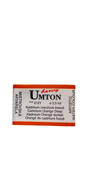 UMTON watercolor - Cadmium Orange Deep