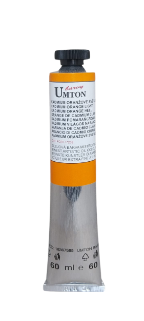 UMTON oil paint - Cadmium Orange Light