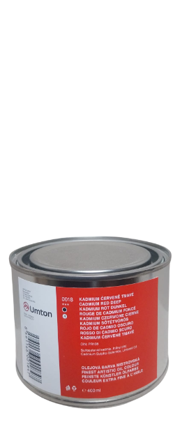 UMTON oil paint - Cadmium Red Deep