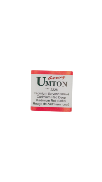 UMTON watercolor - Cadmium Red Deep
