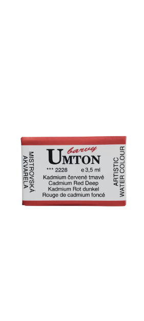 UMTON watercolor - Cadmium Red Deep