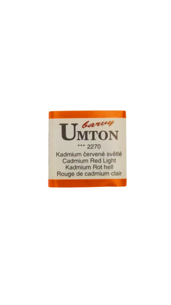 UMTON watercolor - Cadmium Red Light