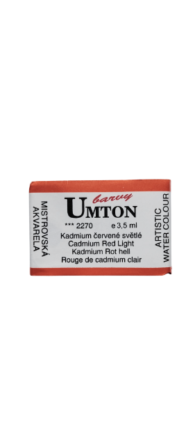 UMTON watercolor - Cadmium Red Light