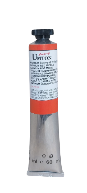 UMTON oil paint - Cadmium Red Middle