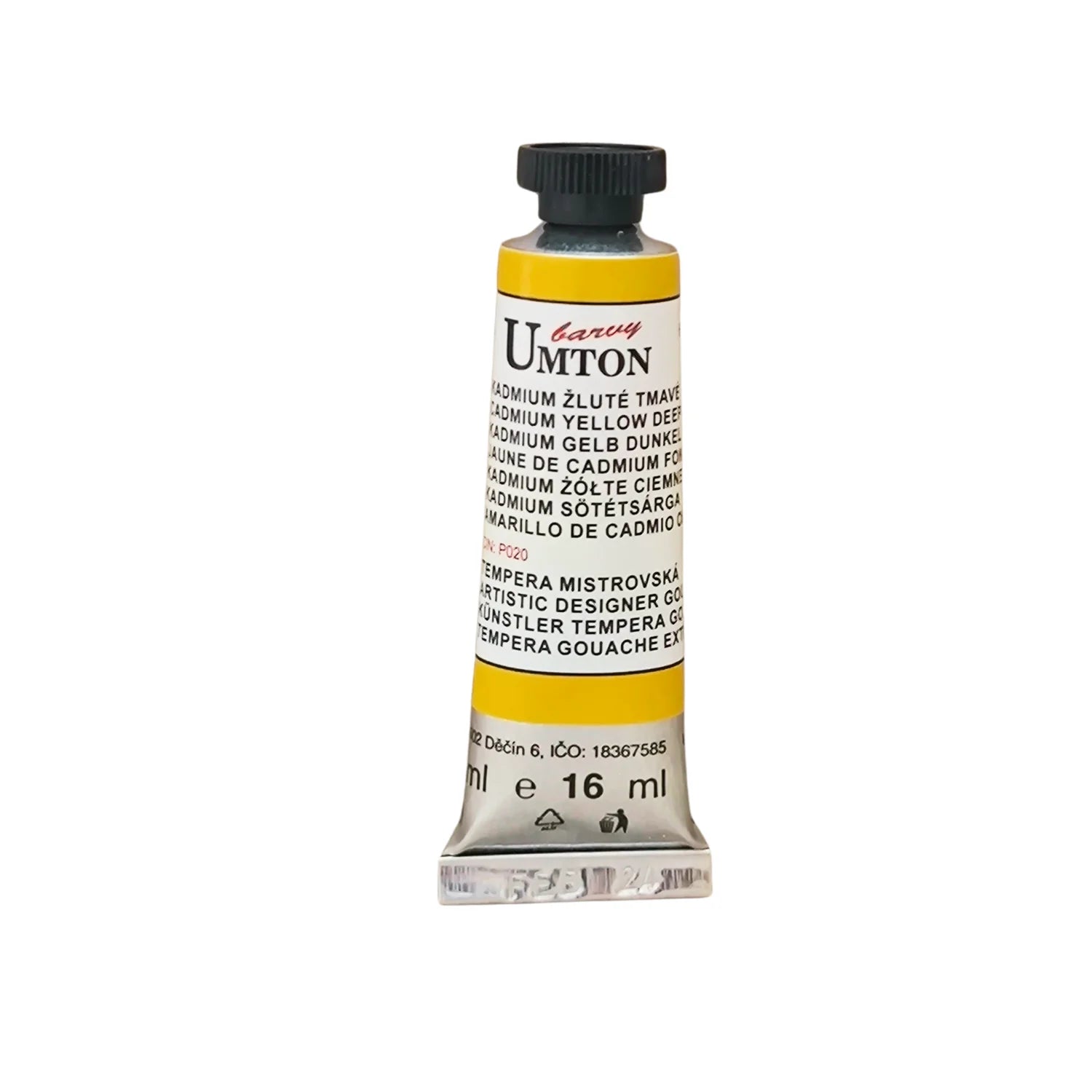 UMTON Gouache-Farben Kadmium Gelb dunkel