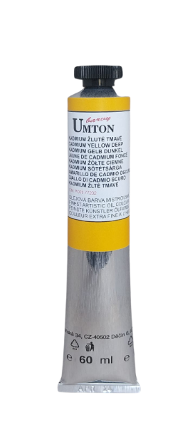 UMTON oil paint - Cadmiun Yellow Deep