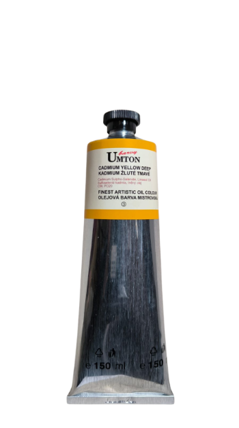 UMTON oil paint - Cadmiun Yellow Deep