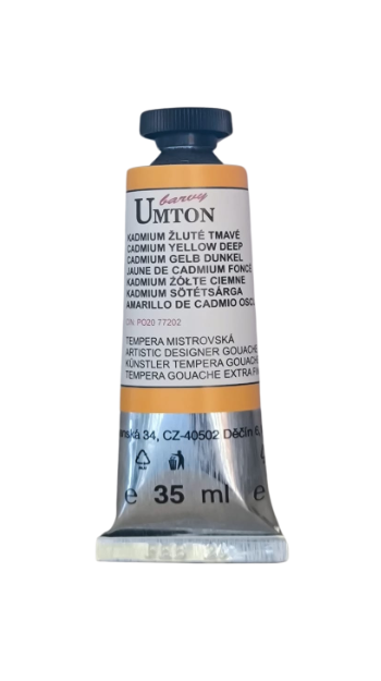 UMTON Gouache - Cadmium Yellow Deep