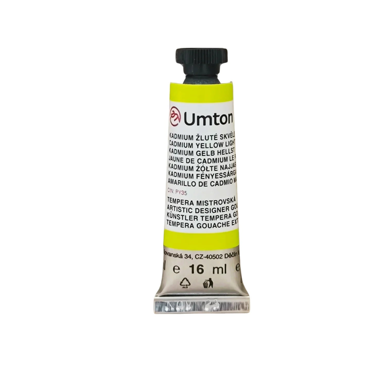 UMTON Gouache-Farben Kadmium Gelb hellst