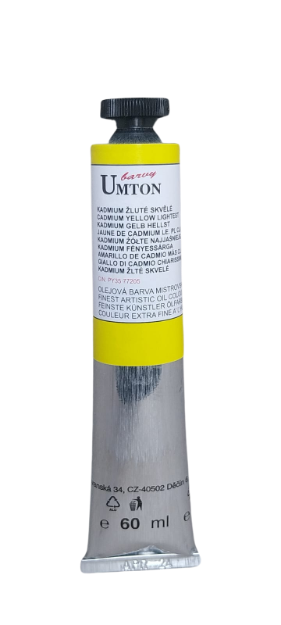 UMTON oil paint - Cadmium Yellow Lightest