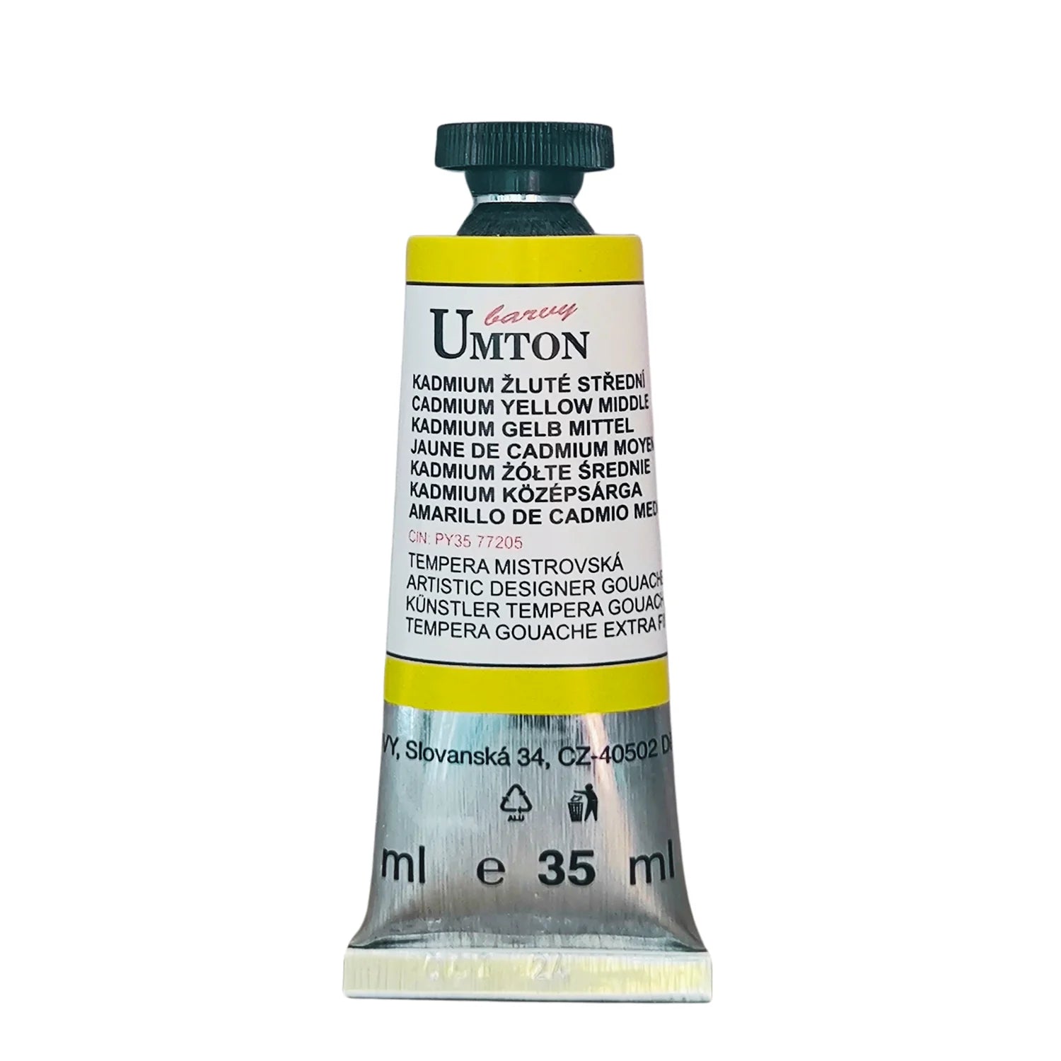 UMTON Gouache-Farben Kadmium Gelb mittel
