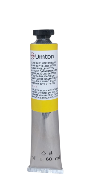 UMTON oil paint - Cadmium Yellow Middle