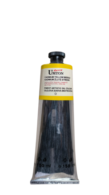 UMTON oil paint - Cadmium Yellow Middle