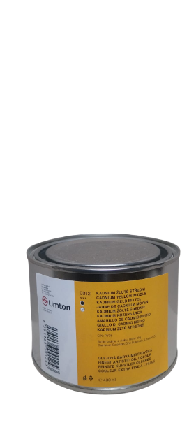 UMTON oil paint - Cadmium Yellow Middle