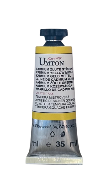 UMTON Gouache - Cadmium Yellow Middle