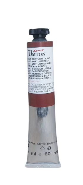 UMTON oil paint - Caput Mortuum Deep