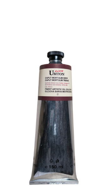 UMTON oil paint - Caput Mortuum Deep