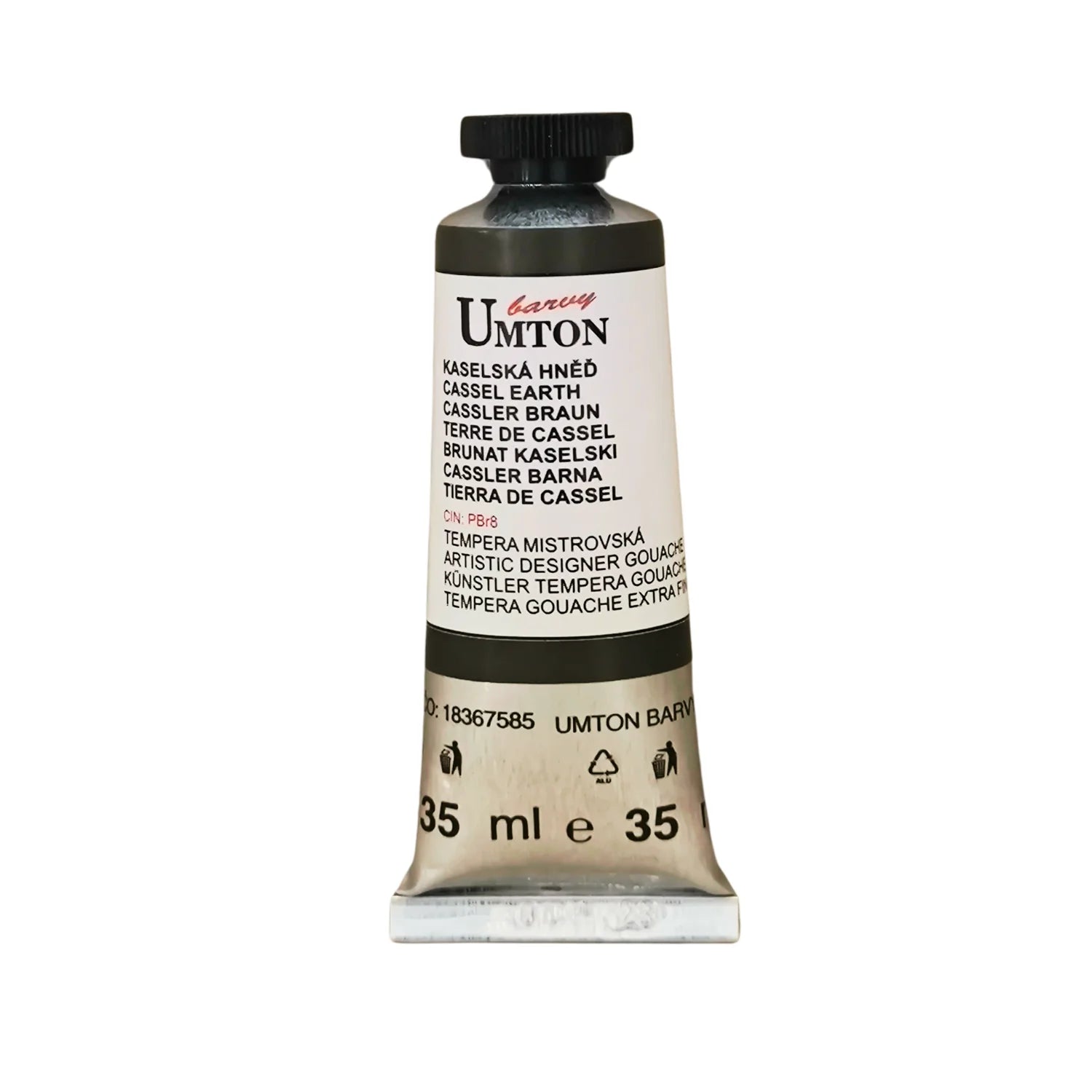 UMTON Gouache-Farben Cassler Braun