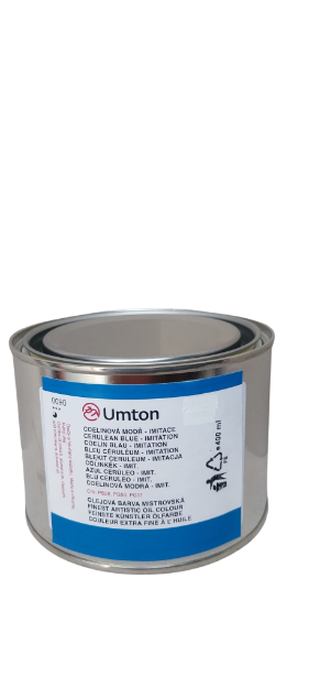 UMTON oil paint - Cerulean Blue - imit.