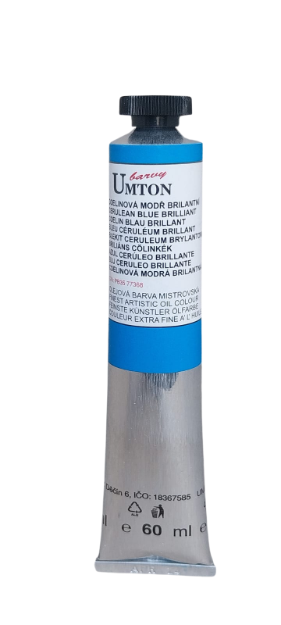 UMTON oil paint - Cerulean Blue Brilliant