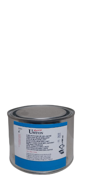 UMTON oil paint - Cerulean Blue Brilliant