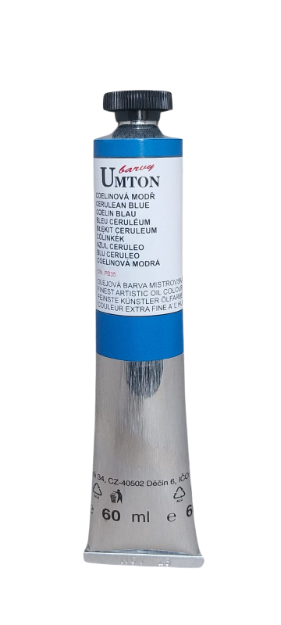 UMTON oil paint - Cerulean Blue