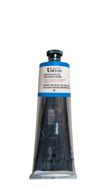 UMTON oil paint - Cerulean Blue