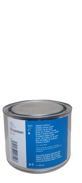 UMTON oil paint - Cobalt Blue Light