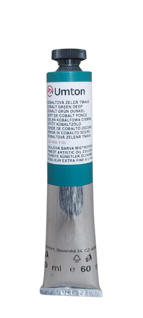 UMTON oil paint - Cobalt Green Deep