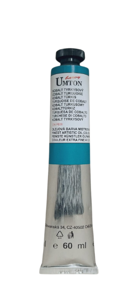 UMTON oil paint - Cobalt Turquoise