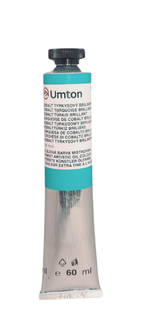 UMTON oil paint - Cobalt Turquoise Brilliant