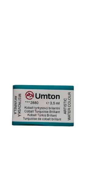 UMTON watercolor - Cobalt Turquoise Brilliant