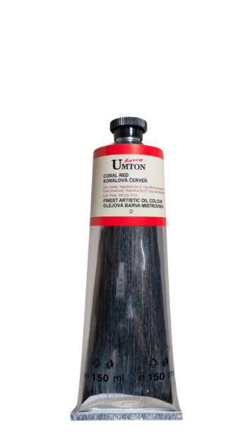 UMTON oil paint - Coral Red