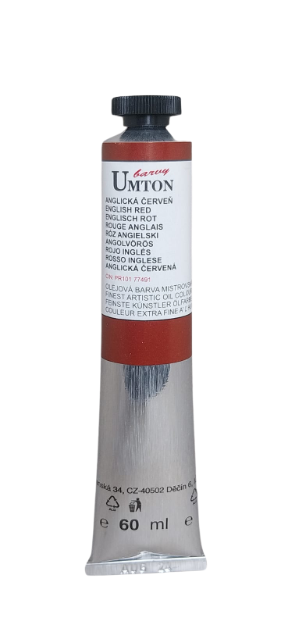UMTON oil paint - English Red