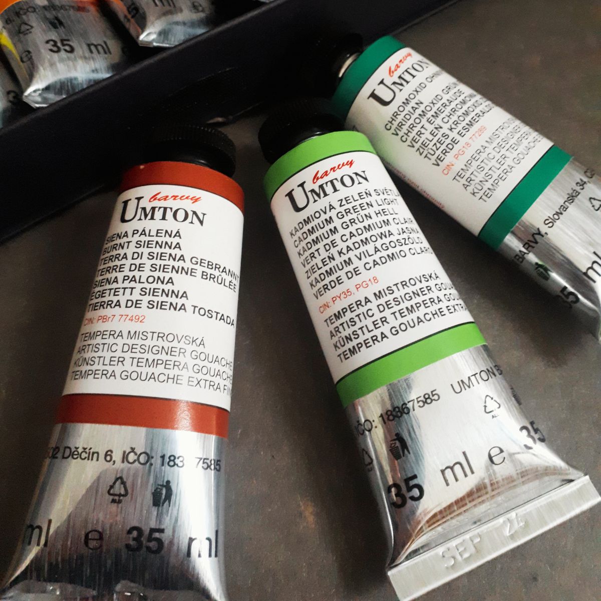 UMTON Gouache-Set Maxi 12x35 ml